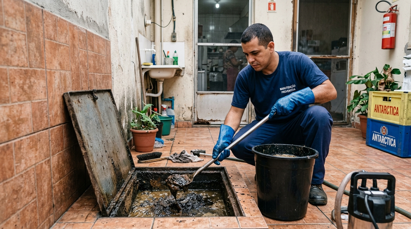 Limpeza de Caixa de Gordura perto de mim em Lajeado‑RS